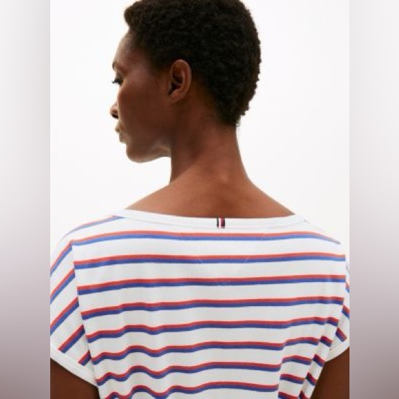 Brand New Tommy Hilfiger Women’s Striped T-Shirt Dress, Size Small, NWT - Picture 4 of 6